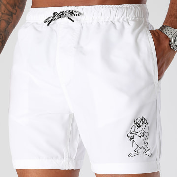 Looney Tunes - Bañador Angry Taz Blanco