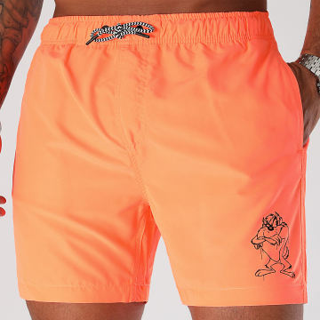 Looney Tunes - Boze Taz Zwemshort Oranje Fluo