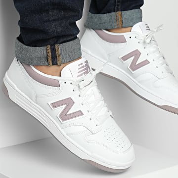 New Balance - Baskets 480 BB480LWI White Taupe