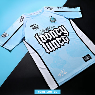 Looney Tunes - Maillot Collector Jersey Bugs Bunny Bleu Clair