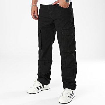 2Y Premium - Zwarte Cargo Jeans