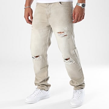 2Y Premium - Normale jeans beige