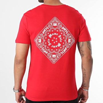 Sale Môme Paris - Tee Shirt Bandana Rood