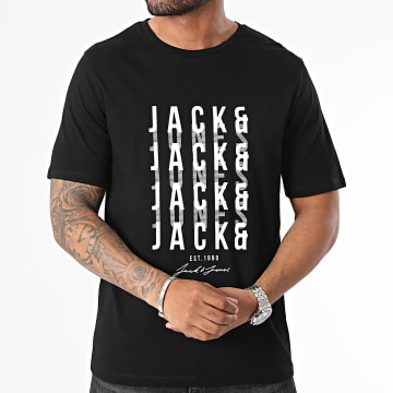 Jack And Jones - Tee Shirt Delvin Noir