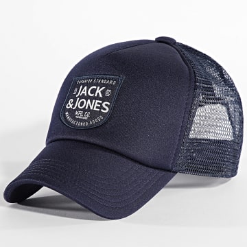 Jack And Jones - Casquette Trucker Bus Bleu Marine