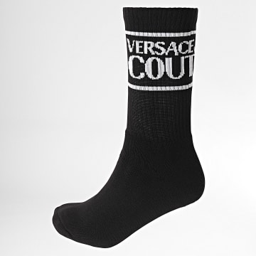 Versace Jeans Couture - Par De Calcetines 76GA0J04 Negro