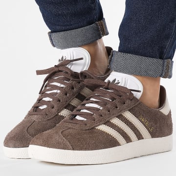 Adidas Originals - Baskets Femme Gazelle J IG4392 Earth Strata Wonder White Off White