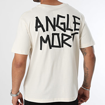 Angle Mort - Tee Shirt Oversize Grande Angolo Mort Beige