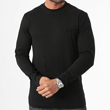 T shirt manche longue hugo boss hot sale