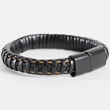 Classic Series - Zwarte Vergulde Armband