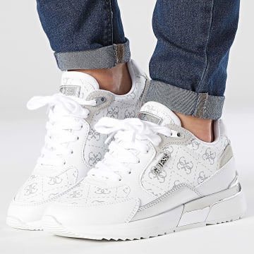 Guess Zapatillas Mujer FLTMOXELE12 Blanco Gris Ryses