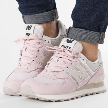 New Balance Baskets Femme 574 WL574DL2 Pink Wood LaBoutiqueOfficielle