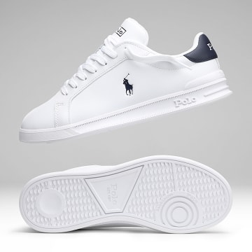 Polo Ralph Lauren - Baskets Heritage Court II White Navy
