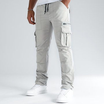 LBO - Pantalon Cargo 0504 Gris Clair