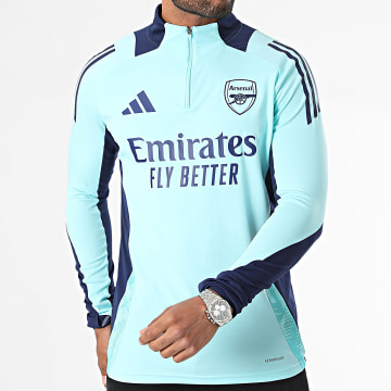 Adidas Sportswear - Camiseta Manga Larga A Rayas Arsenal IT2208 Azul Turquesa Azul Marino