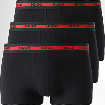 HUGO - Lot De 3 Boxers 50492375 Noir