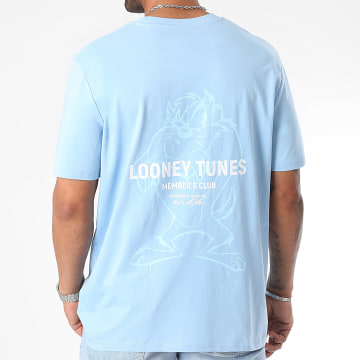 Looney Tunes - Tee Shirt Oversize Large Summer Tee Taz Bleu