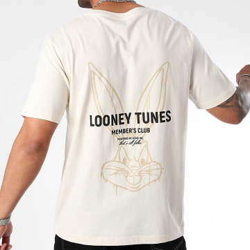 Looney Tunes - Tee Shirt Oversize Large Summer Tee Bug Beige