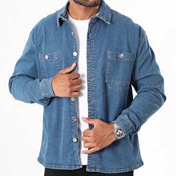 Classic Series - Veste Jean DP-10024-144 Bleu Denim