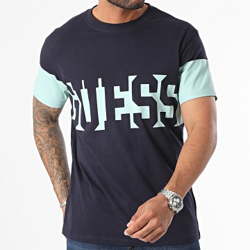 Guess - T-shirt M4YI58-I3Z14 Marine Lichtblauw