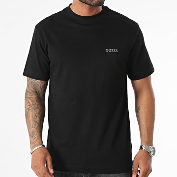 Guess - Camiseta M4YI62-KCCM1 Negra