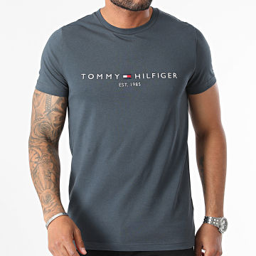 Tommy Hilfiger - Tee Shirt Logo 1797 Bleu Marine