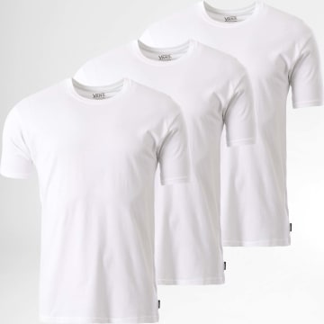 Vans - Lot De 3 Tee Shirts Basic Tee 00KHD Blanc