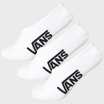 Vans - Lot De 3 Paires De Chaussettes Basses 00F10 Blanc