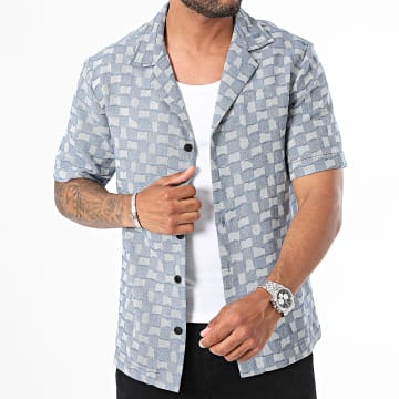 Uniplay - Shirt met korte mouwen YC103 Blauw Denim