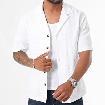 Uniplay - Camicia Camicia a maniche corte YC110 Bianco