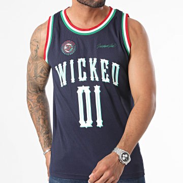 Wicked One - Camiseta de baloncesto Guerrero Navy