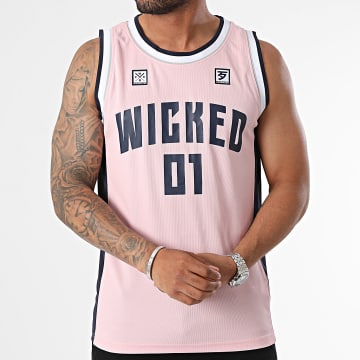 Wicked One - Maglia da basket On Air Pink Navy