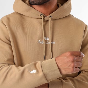 Polo Ralph Lauren - Geborduurd logo Hoodie Camel