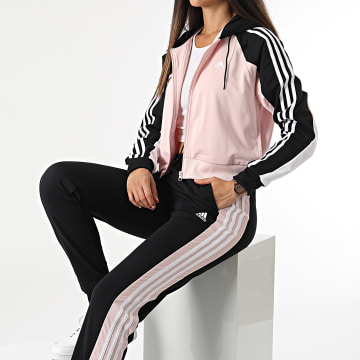 Adidas Sportswear - Ensemble De Survetement Femme Boldblock IX3744 Rose Noir
