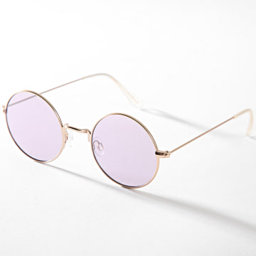 Classic Series - Lunettes De Soleil Violet Doré