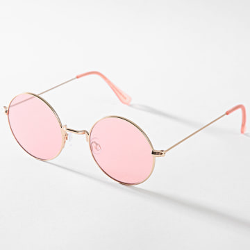 Classic Series - Lunettes De Soleil Rose Doré