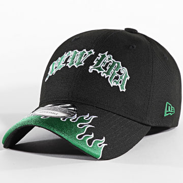 New Era - Race 9Twenty Cap 60565334 Zwart Groen