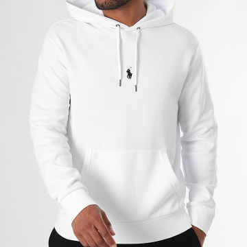 Polo Ralph Lauren - Sweat Capuche Original Player Blanc