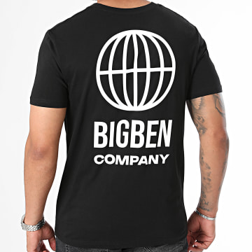 Big Ben - Camiseta Logo Empresa Negro Blanco