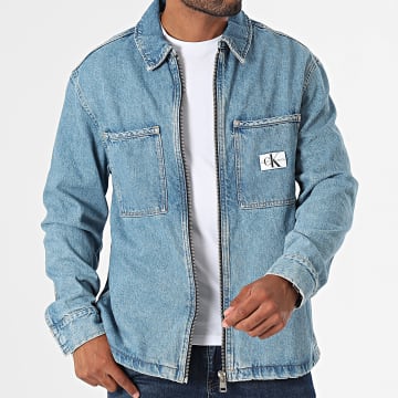 Calvin Klein - Veste Jean Zippée 5766 Bleu Denim