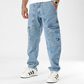 Tommy Jeans - Jean Cargo Isaac Relaxed 9289 Bleu Denim
