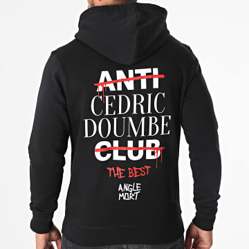Angle Mort - Sweat Capuche Anti Cedric Doumbè Club Noir