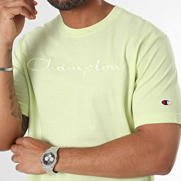 Champion - Tee Shirt 220273 Vert Clair