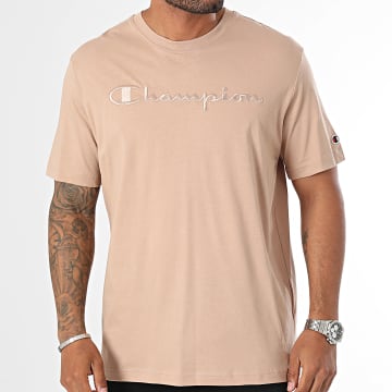 Champion - Camiseta 220273 Beige Oscuro