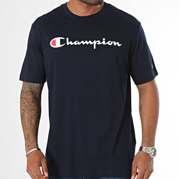 Champion - Tee Shirt 220256 Bleu Marine