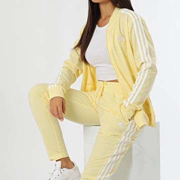 Adidas Originals - Chándal 3 Rayas Mujer IX1091 Amarillo