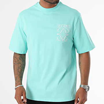 KZR - Turquoise Blauw Oversized T-shirt