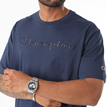 Champion - Tee Shirt 220273 Bleu Marine