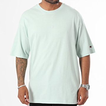 Champion - Camiseta oversize 220279 Verde claro