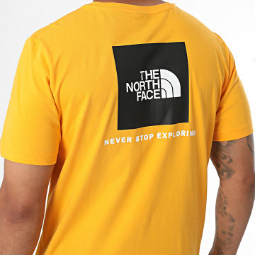 The North Face - Camiseta Redbox A87NP Amarillo